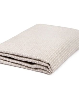 Axlings Waffle Badlakan 100x150 Cm Natur / - Handdukar & Badlakan Linne Vit