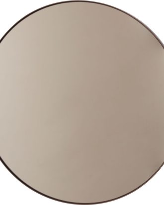 Aytm Circum Spegel Ø50 Cm - Väggspeglar Glas Brun