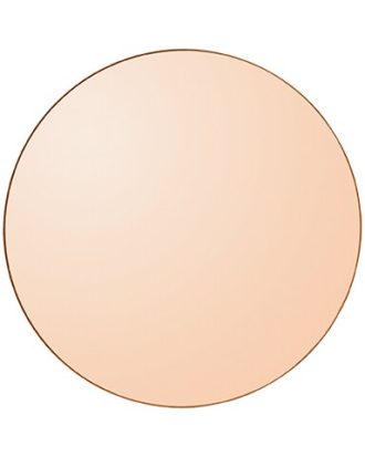 Aytm Circum Väggspegel Ø90 Cm - Väggspeglar Mdf Amber