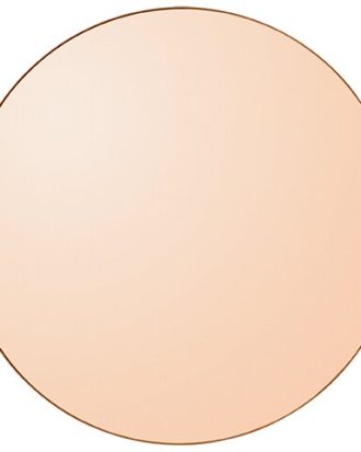 Aytm Circum Väggspegel Ø110 Cm - Väggspeglar Mdf Amber