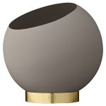 Aytm Globe Blomkruka Ø17 Cm - Krukor Järn Taupe