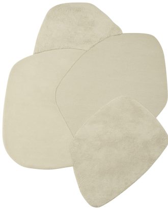 Aytm Mola Matta 140x195 Cm - Slätvävda mattor Ull Cream