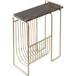 Aytm Sino Sidobord Guld/ - Tidningsförvaring Brun