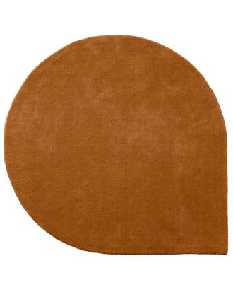 Aytm Stilla Matta Ø130cm - Ullmattor Ull Amber
