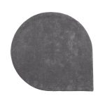 Aytm Stilla Matta 130x160 Cm Dark Grey - Ullmattor Ull Mörkgrå