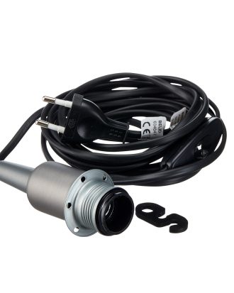 Belid Gloria Fönsterupphäng E14 grå - Lampsladdar & Lampupphängning Textil Oxid