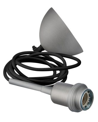 Belid Gloria Upphäng E27 grå - Lampsladdar & Lampupphängning Textil Oxid