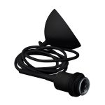 Belid Gloria Upphäng E27 struktur - Lampsladdar & Lampupphängning Textil Svart