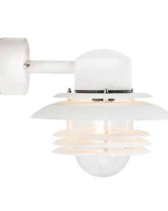 Belid Mira Vägg Utebelysning struktur - Fasadlampor Vit