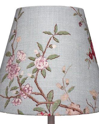 Bergo Lampskärmar Alf 20 Oriental Bird Lampskärm - Lampskärmar Textil Grön