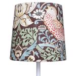 Bergo Lampskärmar Sixten 17 Strawberry Thief Mocca - Lampskärmar Textil Brun