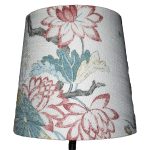 Bergo Lampskärmar Sixten 20 Oriental Bird - Lampskärmar Textil Vit