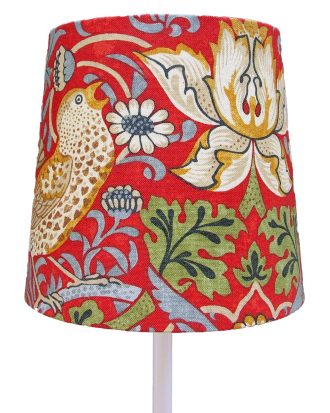 Bergo Lampskärmar Sixten 20 Strawberry Thief - Lampskärmar Textil Röd