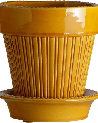 Bergs Potter Simona Kruka 14 Cm - Krukor Lera Gul