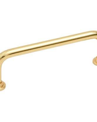 Beslag Design 1353 Handtag Cc 96 Polerad - Knoppar & Beslag Mässing