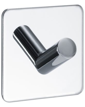 Beslag Design Base 200 1-krok Pol. 1-p - Krokar & Galgar Krom