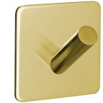 Beslag Design Base 200 1-krok Pol. 1-p - Krokar & Galgar Mässing