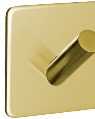 Beslag Design Base 200 1-krok Pol. 1-p - Krokar & Galgar Mässing