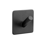 Beslag Design Base 200 1-krok Matt Svart 1-p - Krokar & Galgar Mattsvart