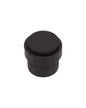 Beslag Design Helix Dörrstopp Matt Svart - Knoppar & Beslag Aluminium Mattsvart