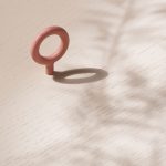 Beslag Design Key Knopp - Knoppar & Beslag Pulverlackerad Metall Toniton Peach