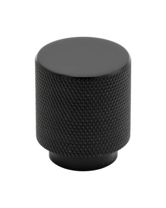 Beslag Design Knopp Helix-33 Matt Svart - Knoppar & Beslag Aluminium Mattsvart