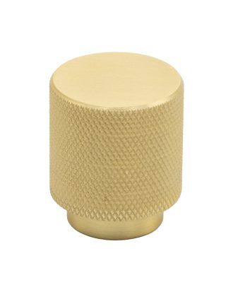 Beslag Design Knopp Helix-33 Mässing - Knoppar & Beslag Aluminium Borstad Mässing