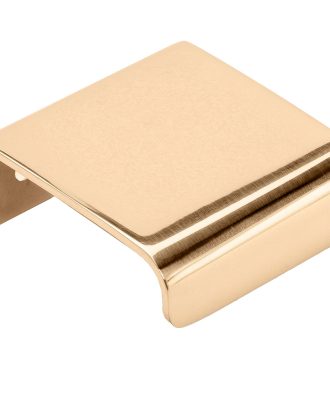 Beslag Design Lip 40 Handtag Polerad Obehandlad - Knoppar & Beslag Mässing