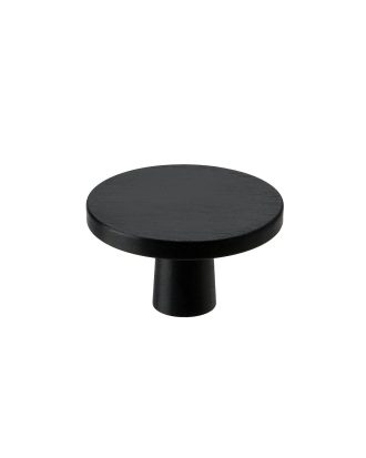 Beslag Design Plato Knopp 42 Mm - Knoppar & Beslag Zink Mattsvart