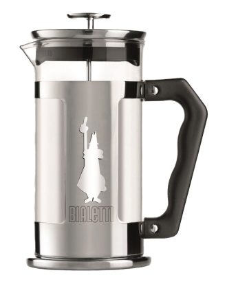 Bialetti Preziosa Kaffepress 8 Koppar - Kaffepressar Borosilikatglas Rostfritt Stål