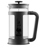 Bialetti Smart Kaffepress 3 Koppar - Kaffepressar Borosilikatglas Svart