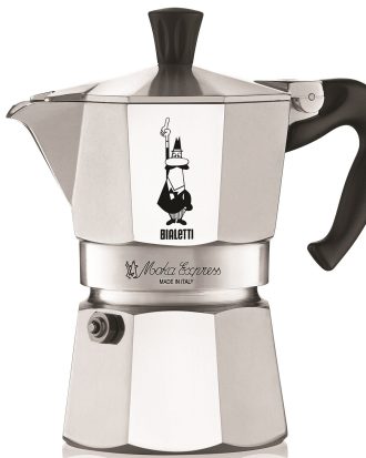 Bialetti Moka Espressobryggare 3 Koppar - Espressomaskiner & Tillbehör Aluminium