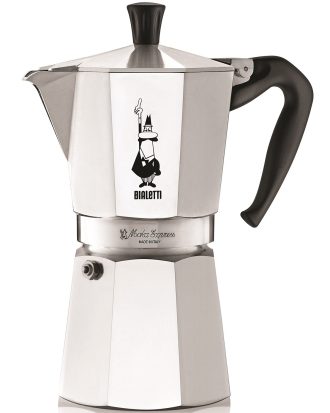 Bialetti Moka Espressobryggare 9 Koppar - Espressomaskiner & Tillbehör Aluminium