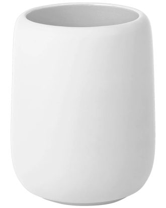 Blomus Sono Tumblerglas - Tandborsthållare Keramik Vit