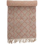 Bloomingville Abriella Matta 200x70 Cm / Orange - Jutemattor Jute Natur