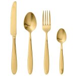 Bloomingville Bestickset 4-pack - Bestickset Rostfritt Stål Guld