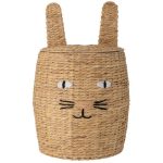 Bloomingville Nelle Korg Med Lock 42x65 Cm - Småförvaring barn Järn Natur