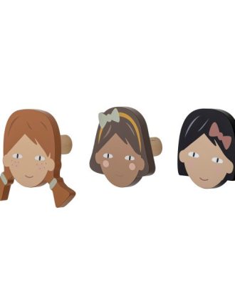 Bloomingville Rosalia Krokar 3-pack - Småförvaring barn Metall Brun