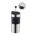 Bodum Travel Set Kaffepress 35 Cl /rostfritt Stål - Kaffepressar Plast Svart