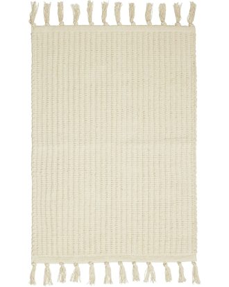 Boel&Jan Visingsö Matta 70x200 Cm - Bomulls- & Trasmattor Bomull Off-White
