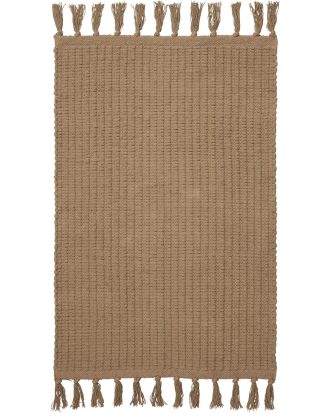 Boel&Jan Visingsö Matta 70x200 Cm - Bomulls- & Trasmattor Bomull Brun