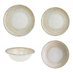 Bonna Patera Servis 16 Delar - Serviser & Startset Stengods Beige