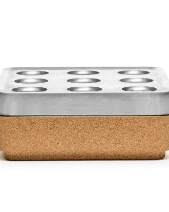 Born In Sweden Skål Till Stumpastaken Small - Tillbehör ljusstakar & ljuslyktor Kork Natur