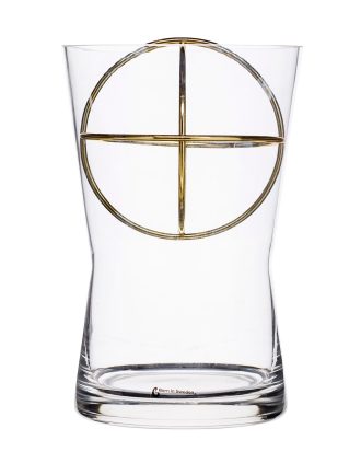 Born In Sweden Sphere Vas Medium - Vaser Rostfritt Stål Guld