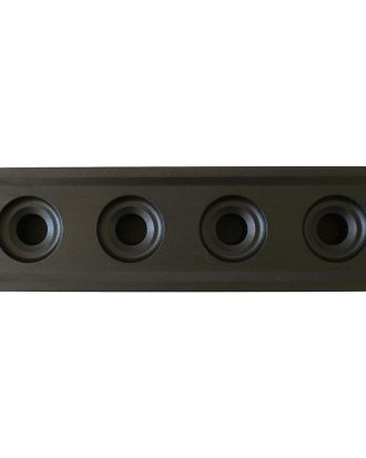 Born In Sweden Stumpastaken Ljushållare Lång - Ljusstakar Aluminium Svart