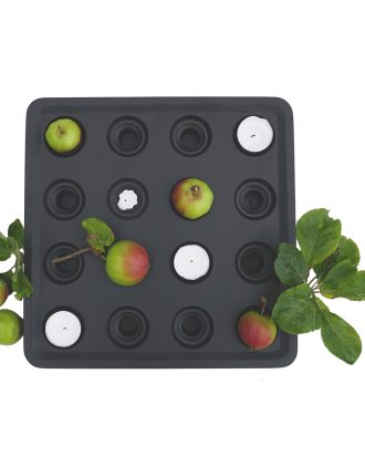 Born In Sweden Stumpastaken Ljusstake Original - Ljusstakar Aluminium Svart