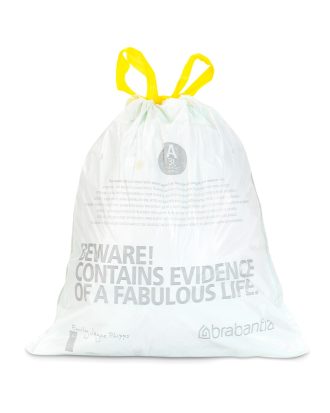 Brabantia Avfallspåse 3l 20 St - Papperskorgar & Pedalhinkar Plast Vit