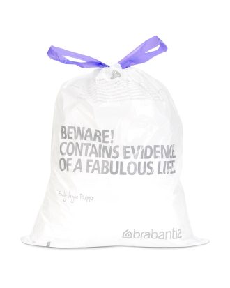 Brabantia Avfallspåse 15-20l 20 St - Papperskorgar & Pedalhinkar Plast Vit