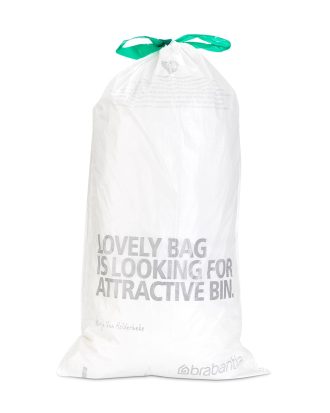 Brabantia Avfallspåse 23/30l 20 St - Papperskorgar & Pedalhinkar Plast Vit
