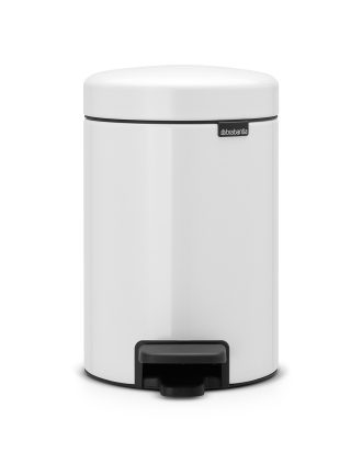 Brabantia New Icon Pedalhink 3l - Papperskorgar & Pedalhinkar Rostfritt Stål Vit